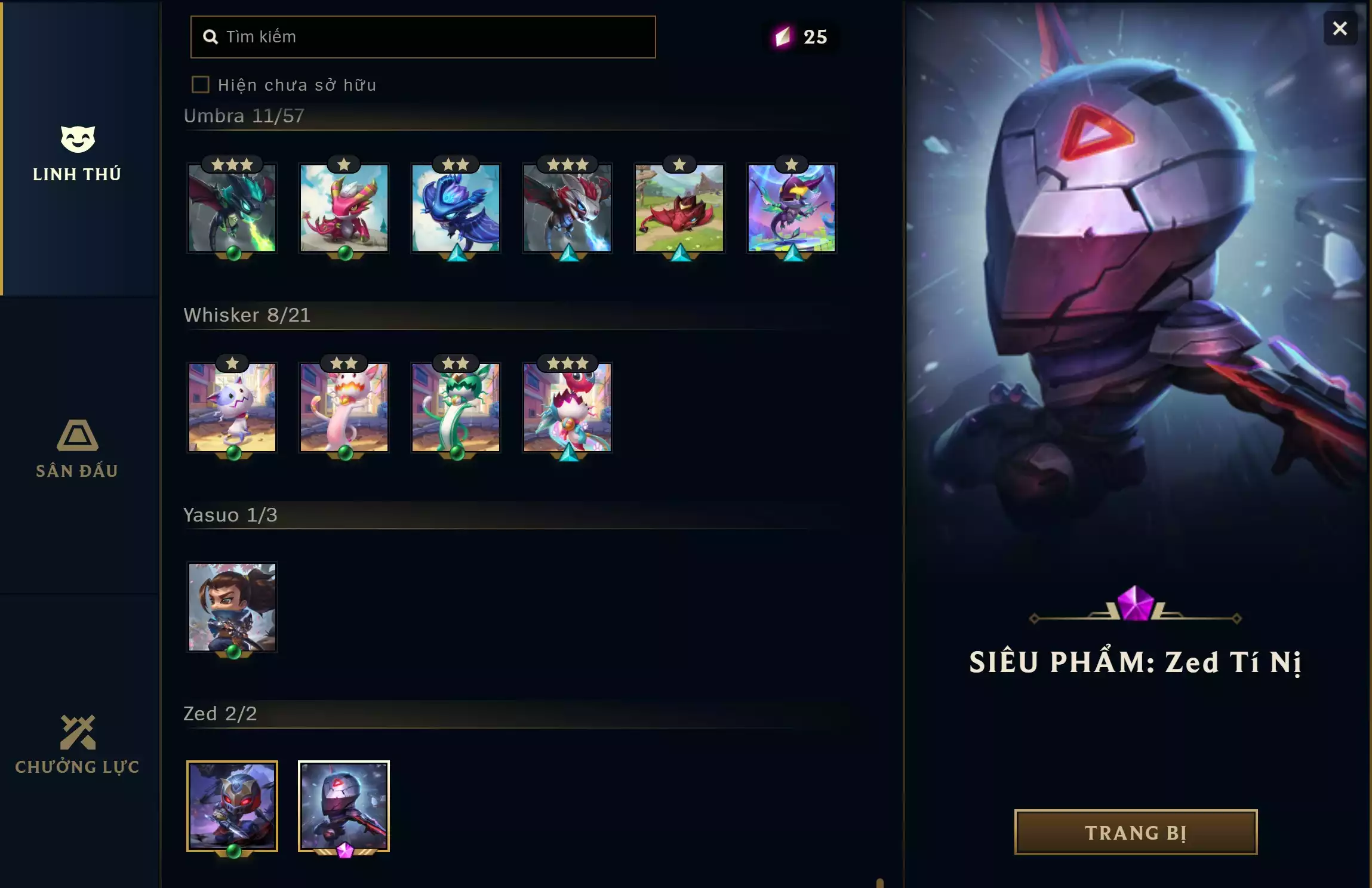 Ảnh 🔰 3 PET TÍM 🔰 1 SÀN TÍM🔰 3 TÍ NỊ ✅ SIÊU PHẨM ZED TÍ NỊ ✅ AOSHIN LƯỚT SÓNG ✅ PENGU LUYỆN RỒNG ✅ ZED TÍ NỊ ✅ SONA TÍ NỊ ✅YASUO TÍ NỊ ⬆️ SÀN - K/DA TẠI ĐỒNG QUY GIỚI ⬆️ 5 SÀN ĐẤU ĐỎ ✅ CHƯỞNG - KHÚC CAO TRÀO CỔ CẦM🔰 4 HUY CHƯƠNG