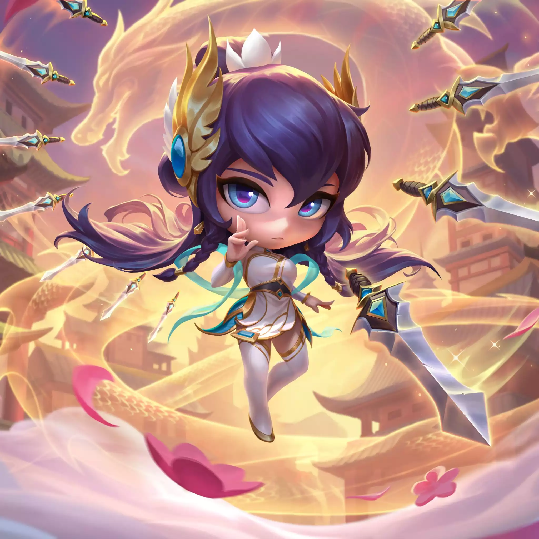 Ảnh 🔰 ACC VIP TFT - ĐẤU TRƯỜNG CHÂN LÝ 💎 10 PET TÍM 💎 2 SÀN TÍM 💎 15 PET TÍ NỊ THƯỜNG ✅  480 SKIN LOL