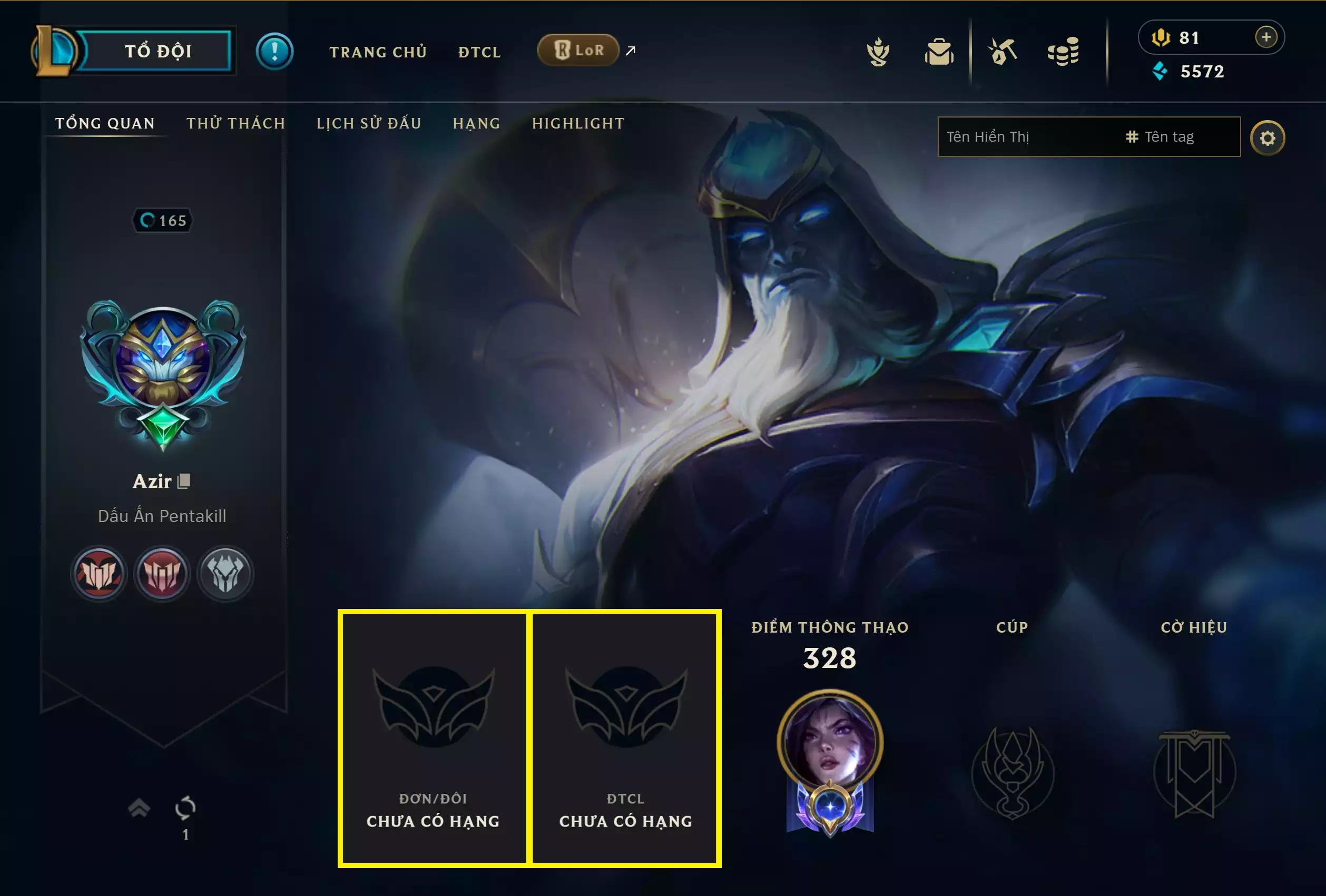 Ảnh 🔰 JINX PHÁO HOA TÍ NỊ 🔰GWEN TÍ NỊ 🔰 AATROX TÍ NỊ ⬆️ TRANG PHỤC - 145 SKIN (LOL) ✅ UNRANK - TRẮNG THÔNG TIN ⬆️ 2 HUY CHƯƠNG THẦN THOẠI