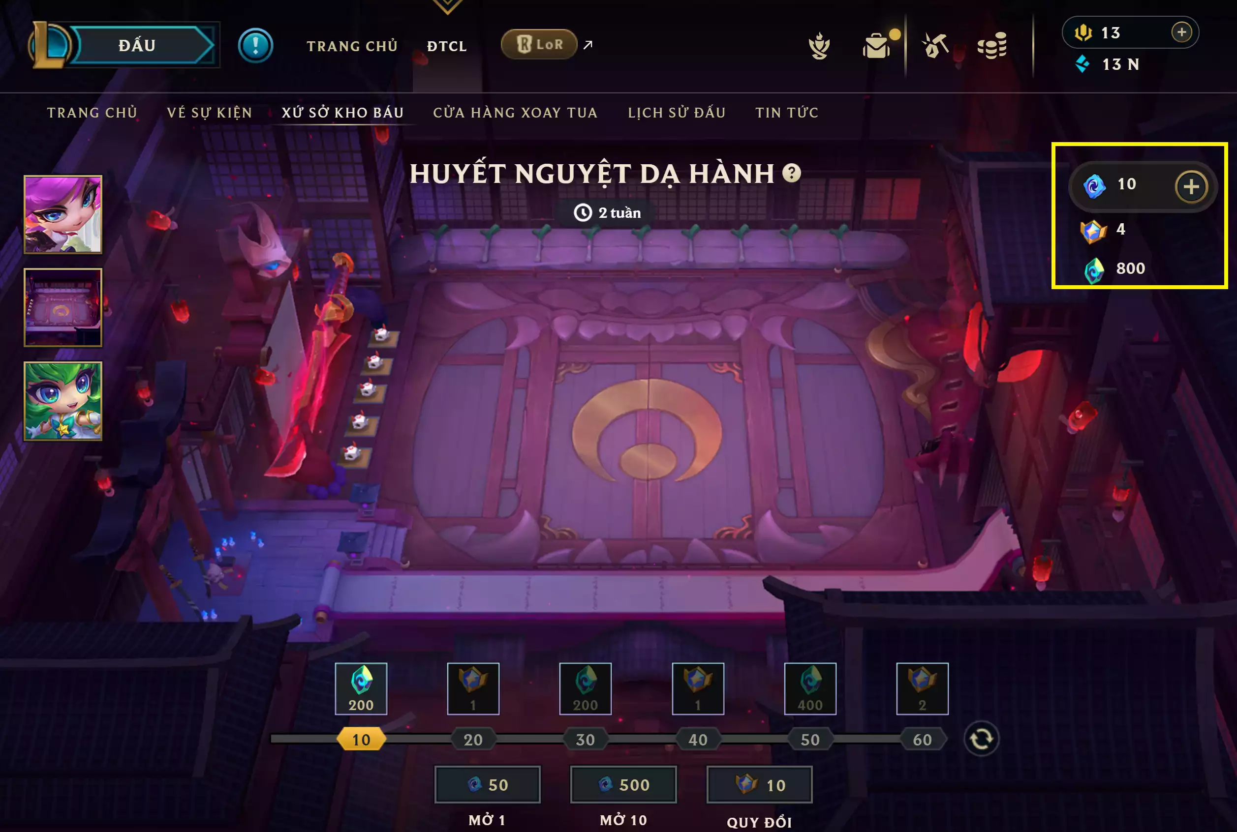 Ảnh 🔰 ACC VIP CHUYÊN TFT x LOL 💎 8 PET TÍ NỊ TÍM 💎 3 SÀN TÍM 💎 11 PET TÍ NỊ THƯỜNG 🔰 470 SKIN (25%) FULL SKIN SHOP 🔰 FULL THÔNG TIN