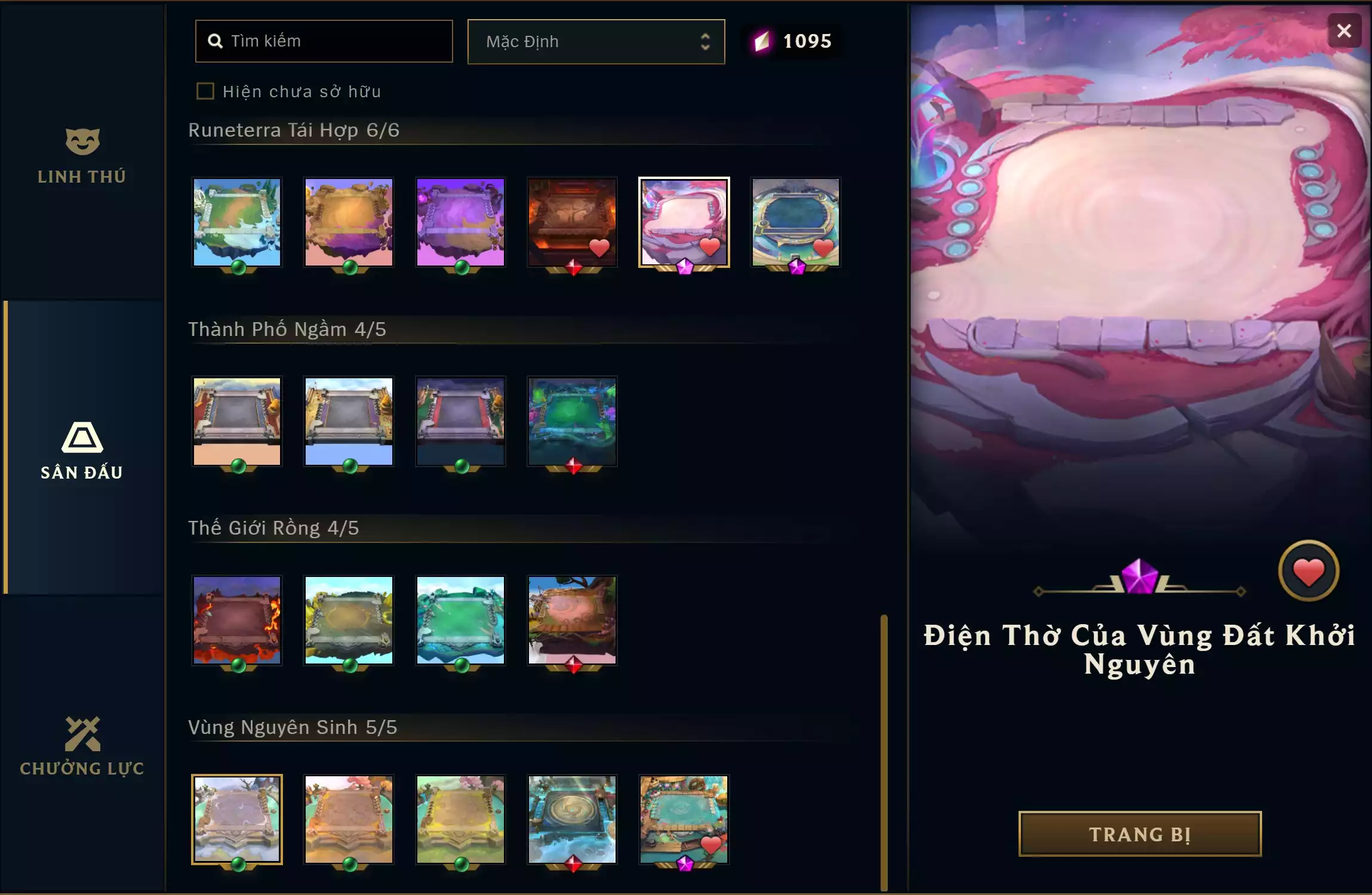 Ảnh 🔰 ACC VIP CHUYÊN TFT - ĐTCL 💎 8 PET TÍ NỊ TÍM  💎 4 SÀN TÍM 💎 7 PET TÍ NỊ THƯỜNG 🔰 230 SKIN (15%) FULL SKIN SHOP 🔰 FULL THÔNG TIN