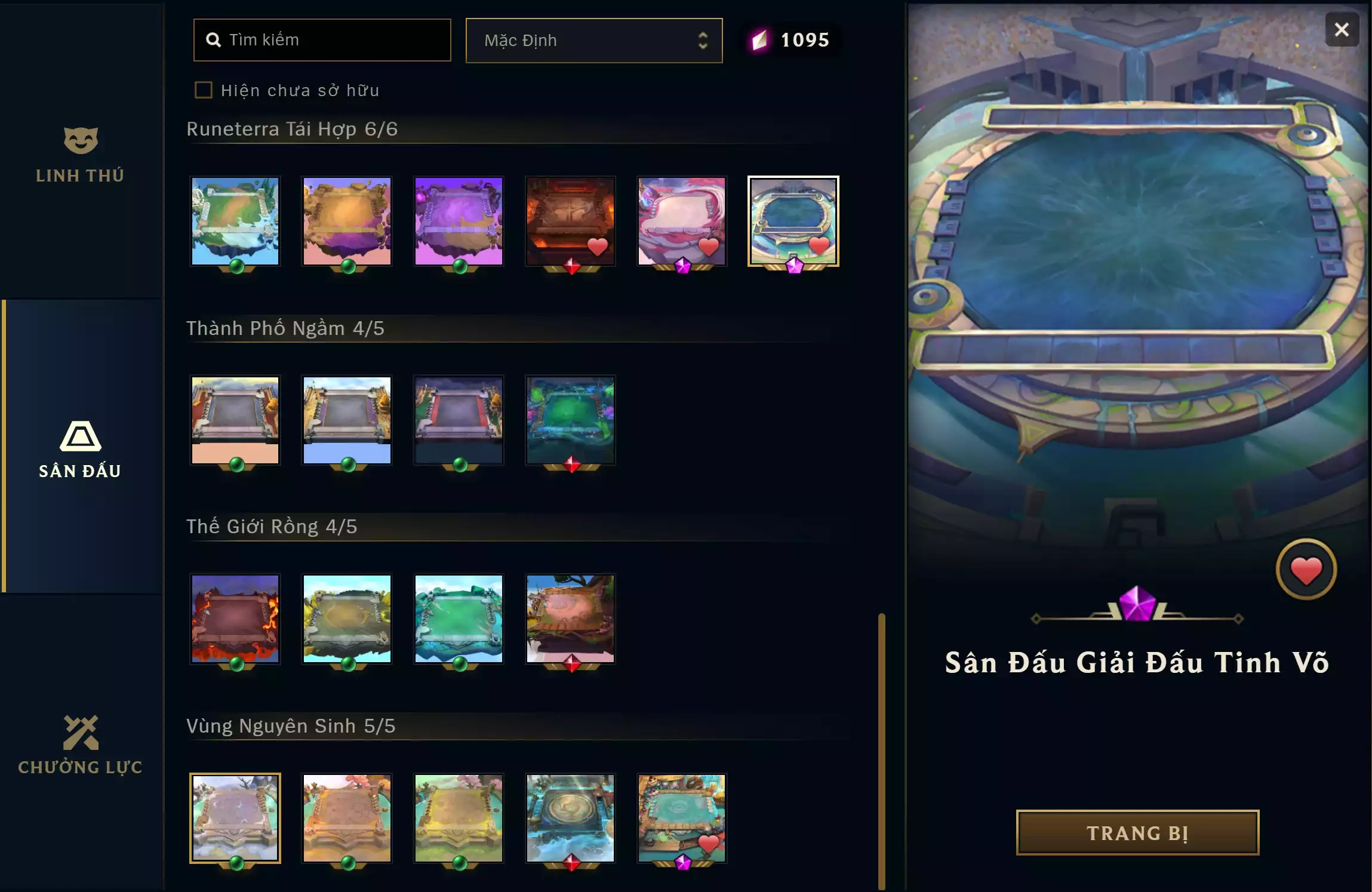 Ảnh 🔰 ACC VIP CHUYÊN TFT - ĐTCL 💎 8 PET TÍ NỊ TÍM  💎 4 SÀN TÍM 💎 7 PET TÍ NỊ THƯỜNG 🔰 230 SKIN (15%) FULL SKIN SHOP 🔰 FULL THÔNG TIN