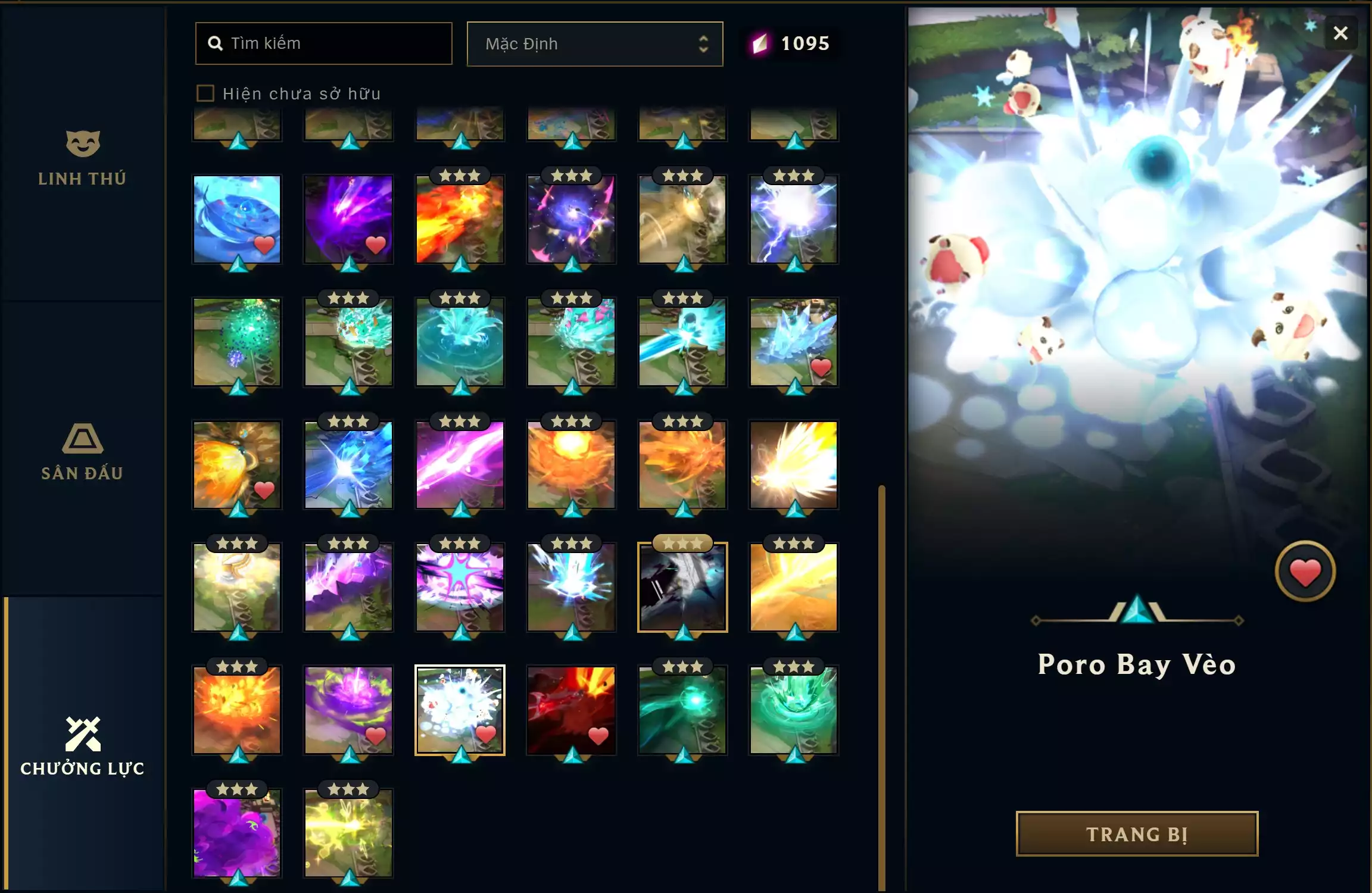 Ảnh 🔰 ACC VIP CHUYÊN TFT - ĐTCL 💎 8 PET TÍ NỊ TÍM  💎 4 SÀN TÍM 💎 7 PET TÍ NỊ THƯỜNG 🔰 230 SKIN (15%) FULL SKIN SHOP 🔰 FULL THÔNG TIN