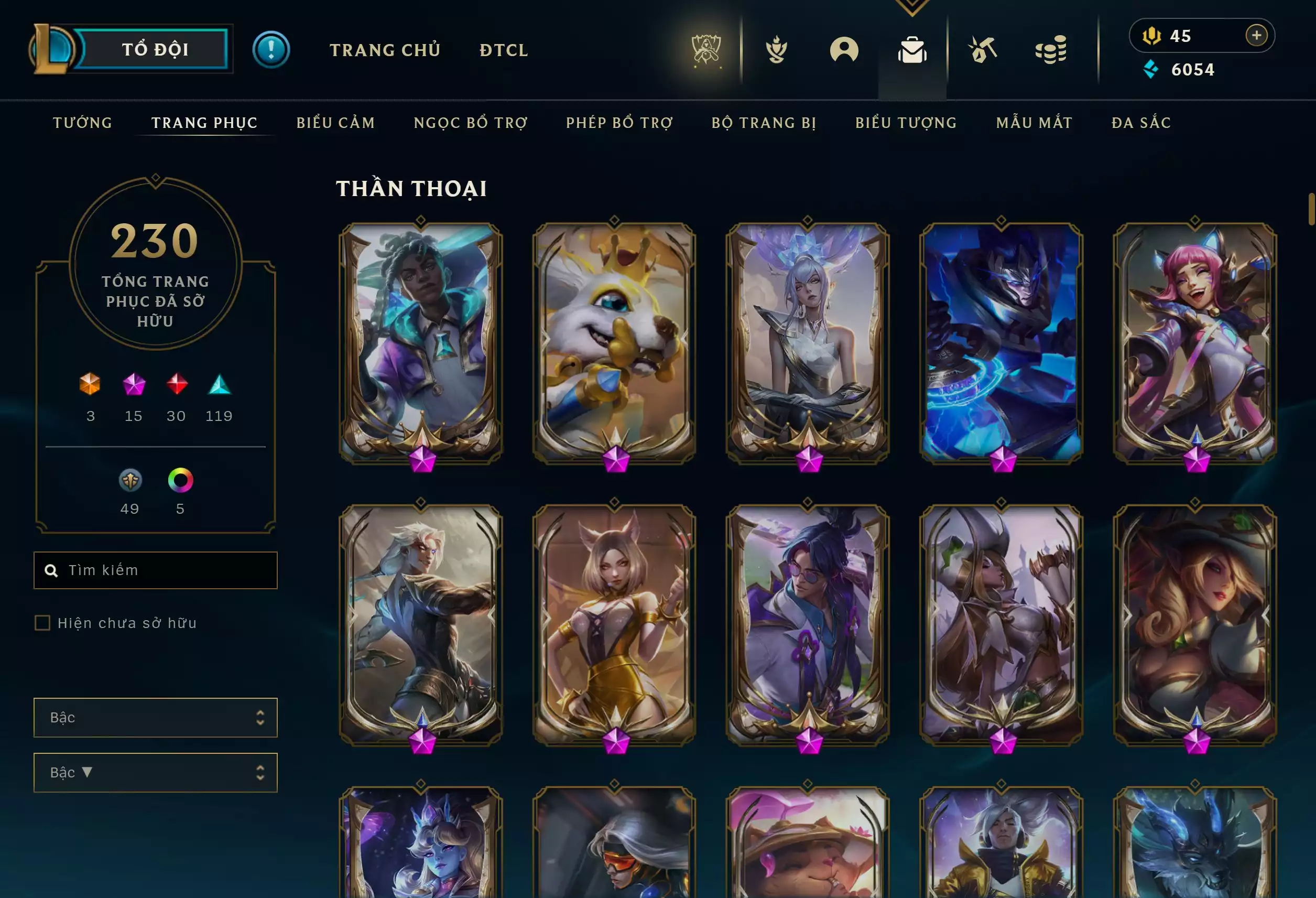 Ảnh 🔰 ACC VIP CHUYÊN TFT - ĐTCL 💎 8 PET TÍ NỊ TÍM  💎 4 SÀN TÍM 💎 7 PET TÍ NỊ THƯỜNG 🔰 230 SKIN (15%) FULL SKIN SHOP 🔰 FULL THÔNG TIN