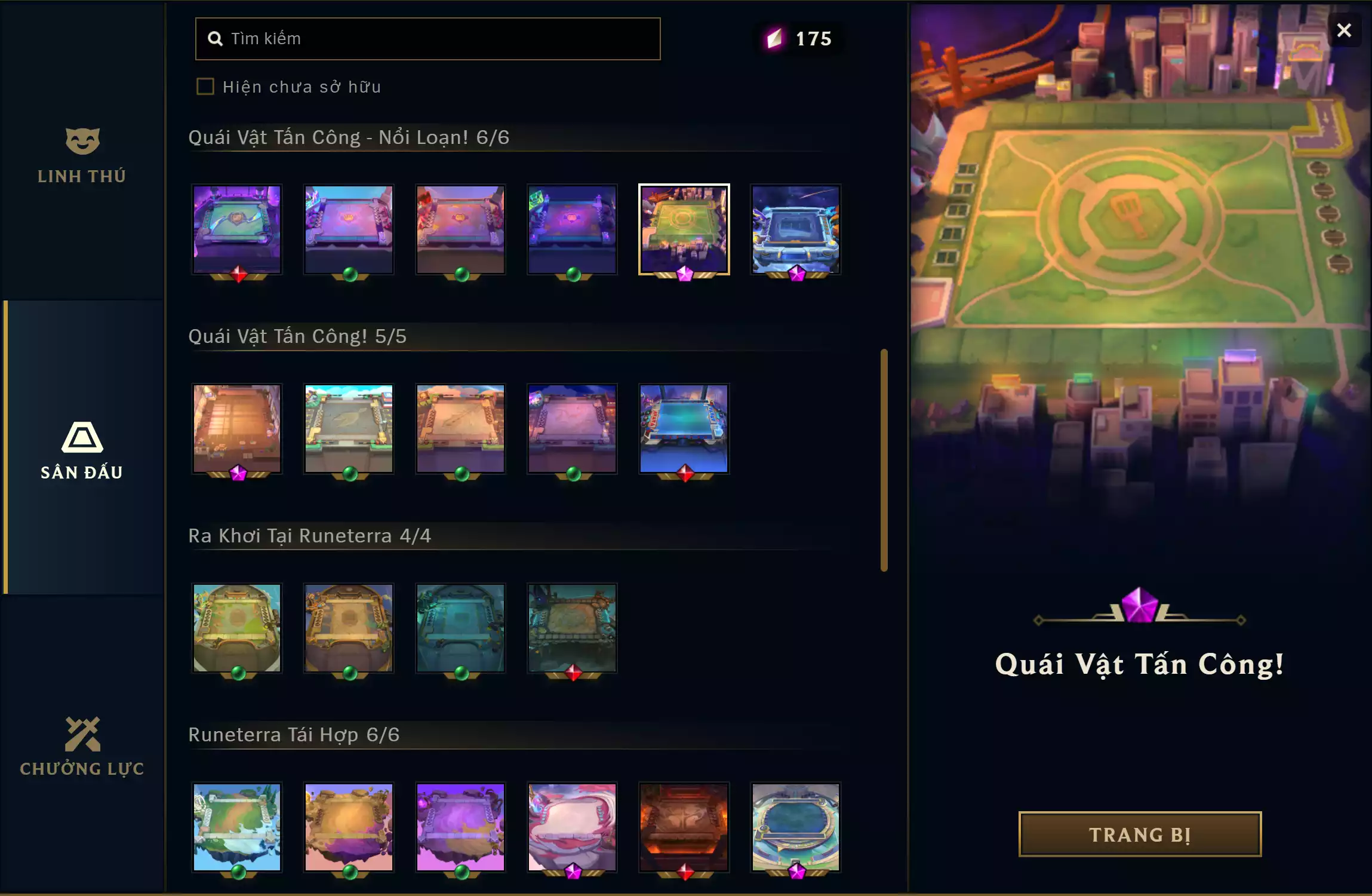 Ảnh 🔰 ACC VIP FULL PET TFT 85% - FULL SÀN 85% 💎 16 PET TÍM 💎 12 PET TÍ NỊ TÍM 💎 8 SÀN TÍM 🔰 360 SKIN (20%) FULL SKIN SHOP 🔰 FULL THÔNG TIN