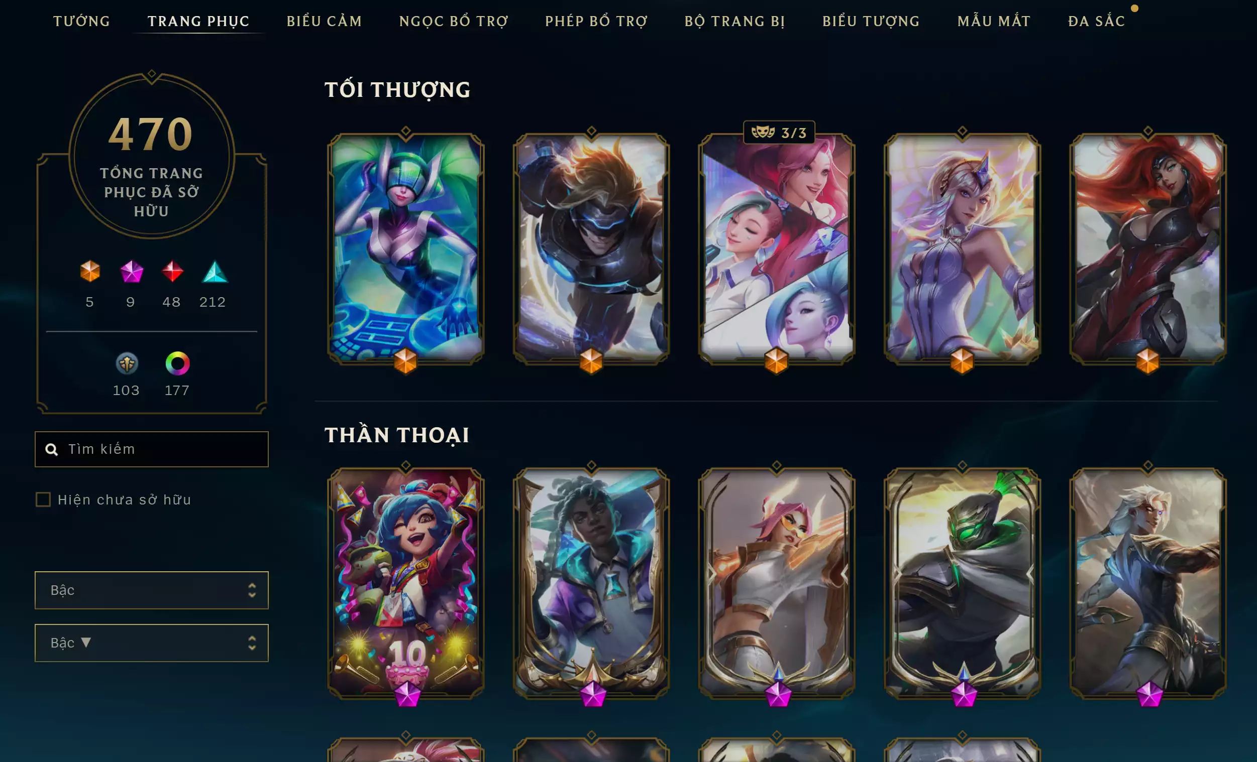 Ảnh 🔰 ACC VIP CHUYÊN TFT x LOL 💎 8 PET TÍ NỊ TÍM 💎 3 SÀN TÍM 💎 11 PET TÍ NỊ THƯỜNG 🔰 470 SKIN (25%) FULL SKIN SHOP 🔰 FULL THÔNG TIN