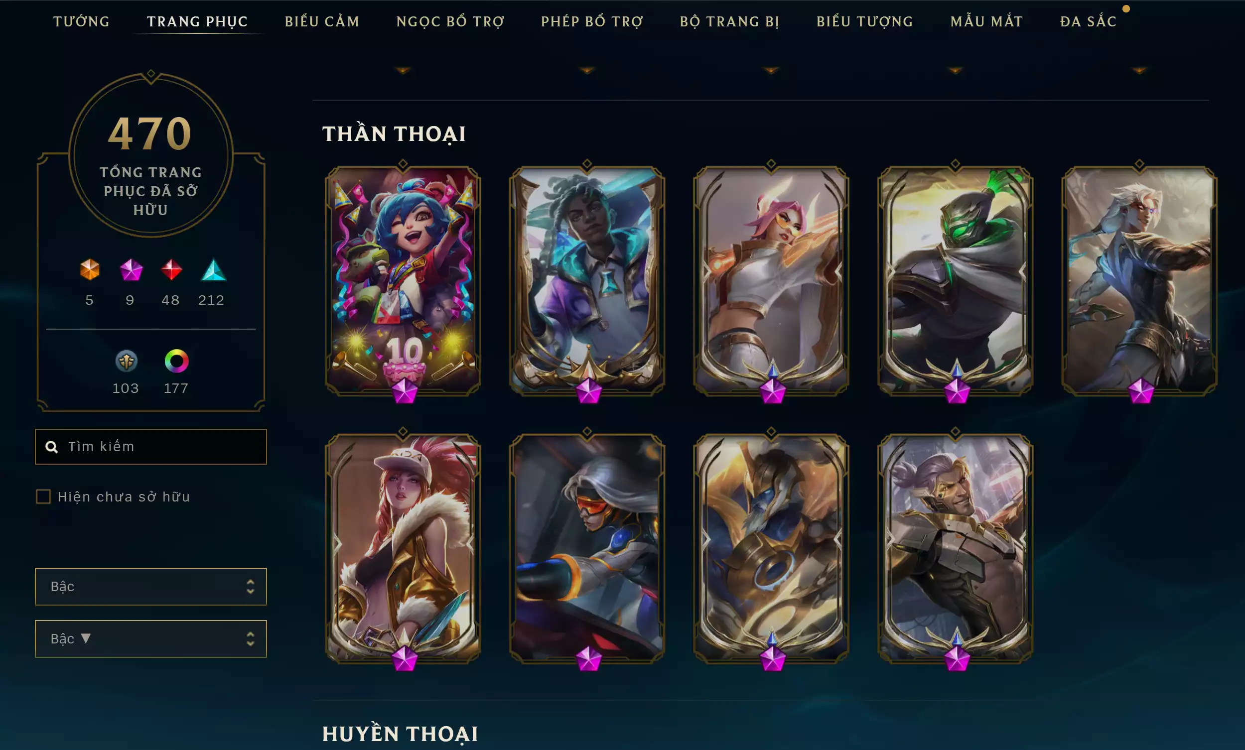 Ảnh 🔰 ACC VIP CHUYÊN TFT x LOL 💎 8 PET TÍ NỊ TÍM 💎 3 SÀN TÍM 💎 11 PET TÍ NỊ THƯỜNG 🔰 470 SKIN (25%) FULL SKIN SHOP 🔰 FULL THÔNG TIN