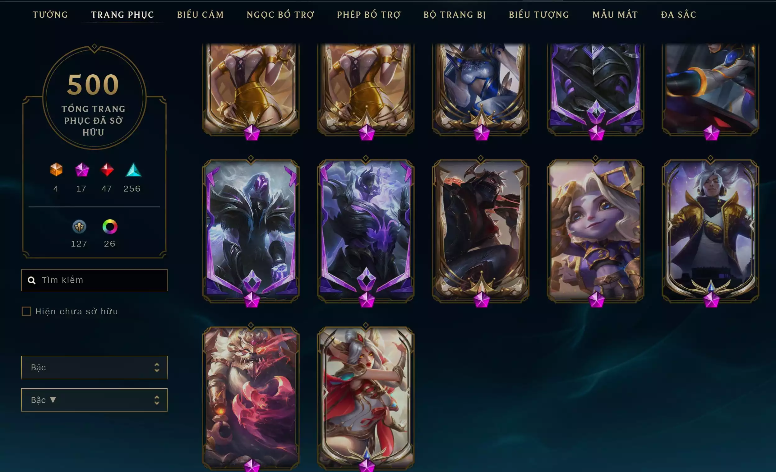 Ảnh 🔰 ACC VIP CHUYÊN TFT x LOL 💎 10 PET TÍ NỊ TÍM 💎 5 SÀN TÍM  🔰 500 SKIN (45%) FULL SKIN SHOP 🔰 FULL THÔNG TIN