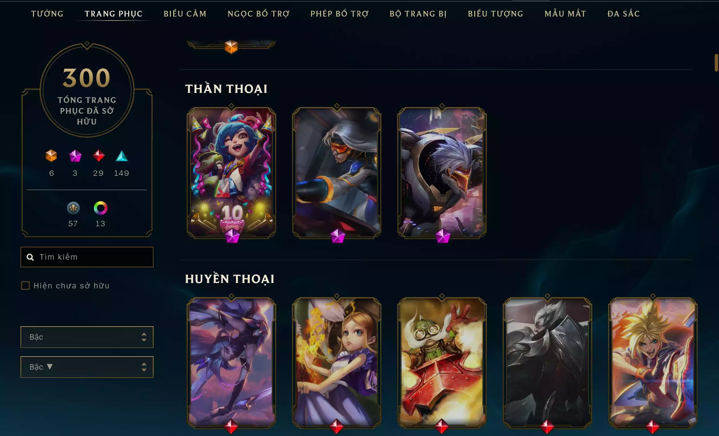 Ảnh 🔰 PET TÍM ▶ YASUO LONG KIẾM TÍ NỊ ▶ SIÊU PHẨM ZED TÍ NỊ ▶ WHISKER HIỂM HỌA SIÊU CẤP ⬆️ TRANG PHỤC - 300 SKIN 🍁 UNRANK ️🍁 CÓ THẺ ĐỔI TÊN INGAME